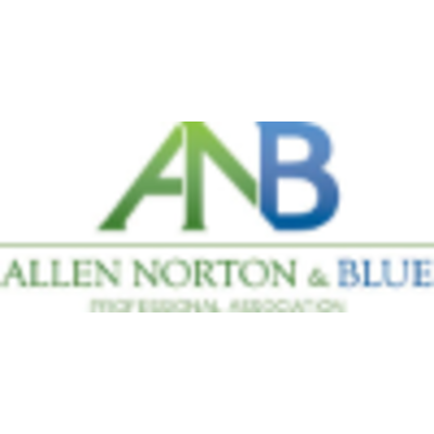 Allen Norton & Blue Logo